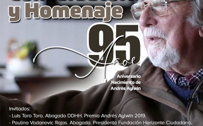 Conversatorio y homenaje a Andrés Aylwin Azócar